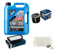 BOSCH Controllo Set 5 L Liqui Moly Longtime High Tech 5W-30 Per KIA Soul AM