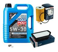 BOSCH Controllo Set 5 L Liqui Moly Longtime High Tech 5W-30 Per KIA Soul II