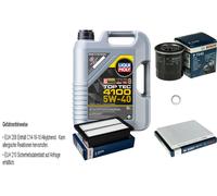 Bosch Controllo Set 5 L Liqui Moly Top Tec 4100 5W-40 per Hyundai i20 Active