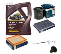 BOSCH Controllo Set 5 L MANNOL 5W-30 LONG LIFE Per Chrysler Voyager IV 3.3