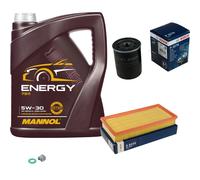 Bosch Controllo Set 5 L mannol Energia 5W-30 per Toyota Avensis Station Vagone