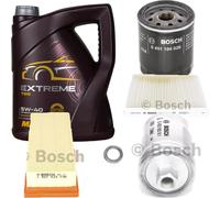 BOSCH Controllo Set 5 L MANNOL EXTREME 5W-40 Per ROVER 25 1.4 16V MG ZR