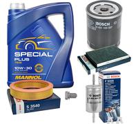 BOSCH Controllo Set 5 L MANNOL Special Plus 10W-30 Per Seat Arosa 6H 1.0