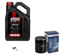 BOSCH Controllo Set 5 L MOTUL 4100 SYN-nergy SPEC 10W40 Per Mitsubishi Honda