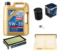 BOSCH Controllo Set 5 L Olio Liqui Moly LONGLIFE 3 5W-30 Per Suzuki SX4