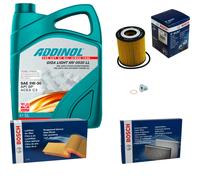 BOSCH Controllo Set 5L ADDINOL GIGA LIGHT MV 5W-30 Per MINI Mini R50 R53