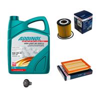 BOSCH Controllo Set 5L ADDINOL GIGA LIGHT MV 5W-30 Per MINI Mini R50 R53