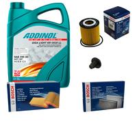 BOSCH Controllo Set 5L ADDINOL GIGA LIGHT MV 5W-30 Per MINI Mini R50 R53