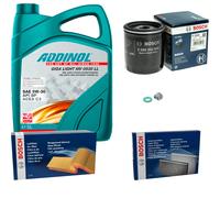 BOSCH Controllo Set 5L ADDINOL GIGA LIGHT MV 5W-30 Per MINI Mini R50 R53