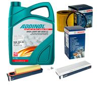 BOSCH Controllo Set 5L ADDINOL GIGA LIGHT MV 5W-30 Per MINI Mini R56 Cooper