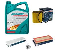 BOSCH Controllo Set 5L ADDINOL GIGA LIGHT MV 5W-30 Per MINI Mini R56 Cooper