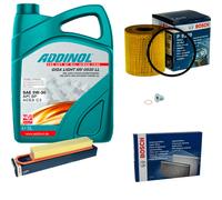 BOSCH Controllo Set 5L ADDINOL GIGA LIGHT MV 5W-30 Per MINI Mini R56 Cooper