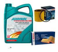 BOSCH Controllo Set 5L ADDINOL GIGA LIGHT MV 5W-30 Per MINI Mini R56 Cooper