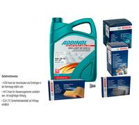 BOSCH Controllo set 5L ADDINOL GIGA LIGHT MV 5W-30 per Seat Ibiza II 6K1 1.9