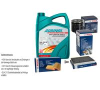 BOSCH Controllo set 5L ADDINOL GIGA LIGHT MV 5W-30 per VW Scatola Caddy II