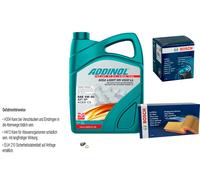 Bosch Controllo Set 5L Addinol Giga Luce Mv 5W-30 per Hyundai i40 Cw VF 1.6