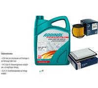 Bosch Controllo Set 5L Addinol Giga Luce Mv 5W-30 per Legno Toyota Verso _R2_