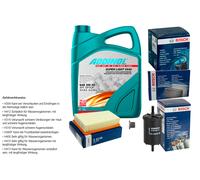 Bosch Controllo Set 5L Addinol Super Light 5W-40 per Legno per Renault Grand