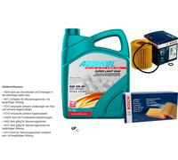 Bosch Controllo Set 5L Addinol Super Light 5W-40 per Mazda 6 Station Carrozza