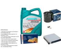 Bosch Controllo Set 5L Addinol Super Light 5W-40 per Mazda 6 Station Vagone