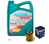 BOSCH Controllo Set 5L ADDINOL SUPER LIGHT 5W-40 Per MINI Mini R50 R53 John