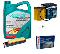 BOSCH Controllo Set 5L ADDINOL SUPER LIGHT 5W-40 Per MINI Mini R56 Cooper