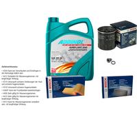 BOSCH Controllo set 5L ADDINOL SUPER LUCE 5W-40 per Citroën Berlingo MF