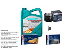 BOSCH Controllo set 5L ADDINOL SUPER LUCE 5W-40 per Renault Kangoo KC0 / 1_