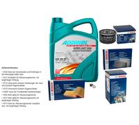 BOSCH Controllo set 5L ADDINOL SUPER LUCE 5W-40 per Renault Megane I BA0/1_