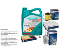 BOSCH Controllo set 5L ADDINOL SUPER LUCE 5W-40 per VW Polo 6R_ 1.4 9N_ 1.6