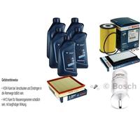 BOSCH Controllo Set 5L BMW Olio Twin Power Turbo Per BMW 3er Cabriolet E36 318i