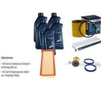 BOSCH Controllo Set 5L BMW Olio Twin Power Turbo Per MINI Mini R56 Cooper R59