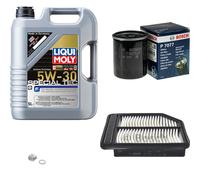Bosch Controllo Set 5L Liqui Moly Special Tec F 5W-30 per Honda Fr-V 1.8