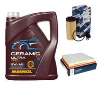 BOSCH Controllo Set 5L MANNOL Ceramic 5W-40 Per MINI Mini One Cooper John
