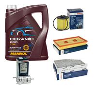 Bosch Controllo Set 5L mannol Ceramica Pro 10W-40 per VW di Golf Plus 5M1