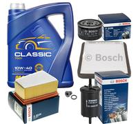 Bosch Controllo Set 5L mannol Classic 10W-40 per Renault Megane Io 1.6