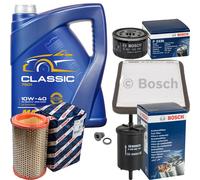 Bosch Controllo Set 5L mannol Classic 10W-40 per Renault Megane Io 1.6i