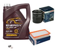 Bosch Controllo Set 5L mannol Energia Ultra JP 5W-20 per Kia Rio IV Yb