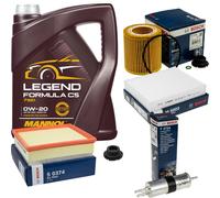 BOSCH Controllo Set 5L MANNOL Legend Formula C5 0W-20 Per BMW 3er Touring