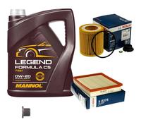 BOSCH Controllo Set 5L MANNOL Legend Formula C5 0W-20 Per BMW 3er Touring