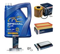 BOSCH Controllo set 5L MANNOL Special Plus 10W-30 per BMW 3 Cabriolet