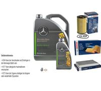 Bosch Controllo Set 6 L 5W-30 MB 229.52 per Mercedes Vito Scatola 114 CDI 116