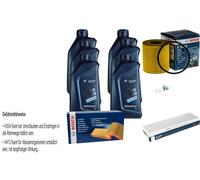 Bosch Controllo Set 6 L BMW Olio 5W-30 Doppio Power Turbo per Mini R56 R55
