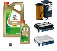 Bosch Controllo Set 6 L castrol edge 5W-30 Ll per Nissan Qashqai Nei Boschi II