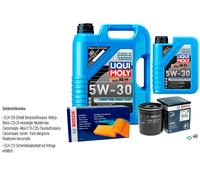 Bosch Controllo Set 6 L Liqui Moly da Molto Tempo Alto di Tech 5W-30 per Toyota