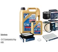 BOSCH Controllo set 6 L Liqui Moly Long Life 3 5W-30 per Suzuki Grande Vitara