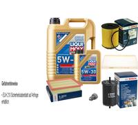 BOSCH Controllo set 6 L Liqui Moly Long Life 3 5W-30 per VW Golf III 2.9 VR6