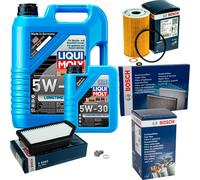 BOSCH Controllo Set 6 L Liqui Moly Longtime High Tech 5W-30 Per KIA Soul II