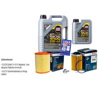 Bosch Controllo Set 6 L Liqui Moly Top Tec 4100 5W-40 per Alfa Romeo Brera