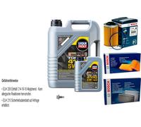 BOSCH Controllo Set 6 L Liqui Moly Top Tec 4100 5W-40 Per Alfa Romeo Brera